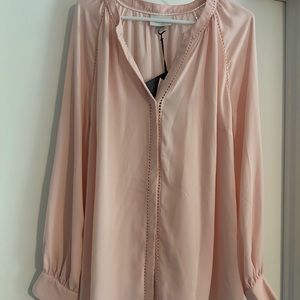BRAND NEW Ava & Viv Pink Blouse